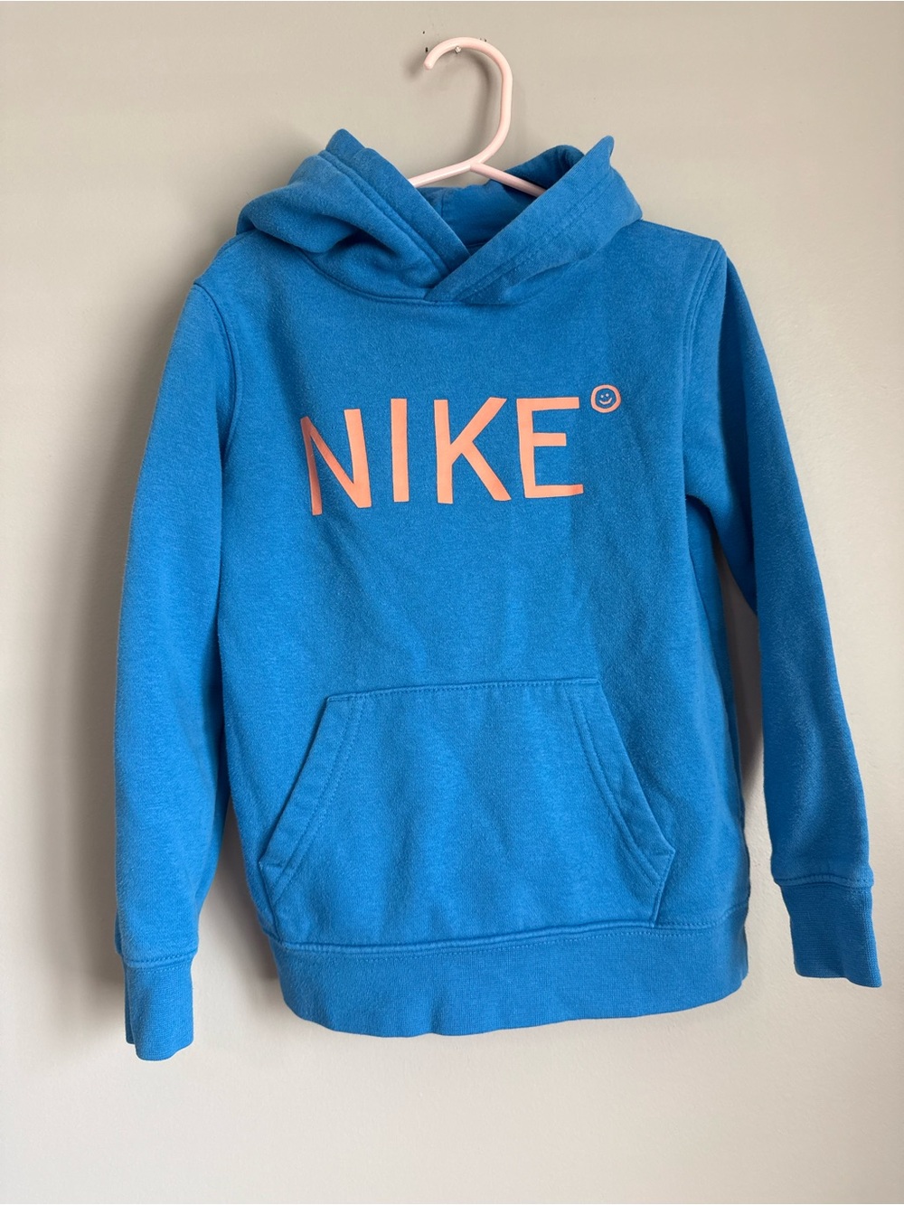 Nike Boys Blue Hoodie Size Small